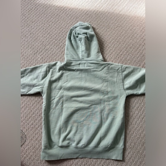 TNA Cozy Fleece Hoodie Mint Green - Size M - Picture 5 of 5